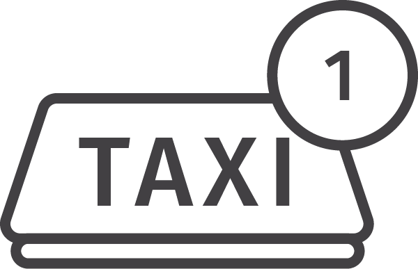 Versicherung Taxi Icon